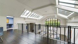 Floor installed in a large detached house in Chelsea, made from European prime oak