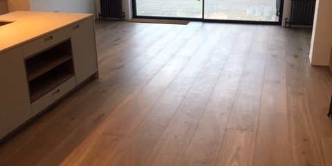 Private house in Barnes with a MIVA oak floor